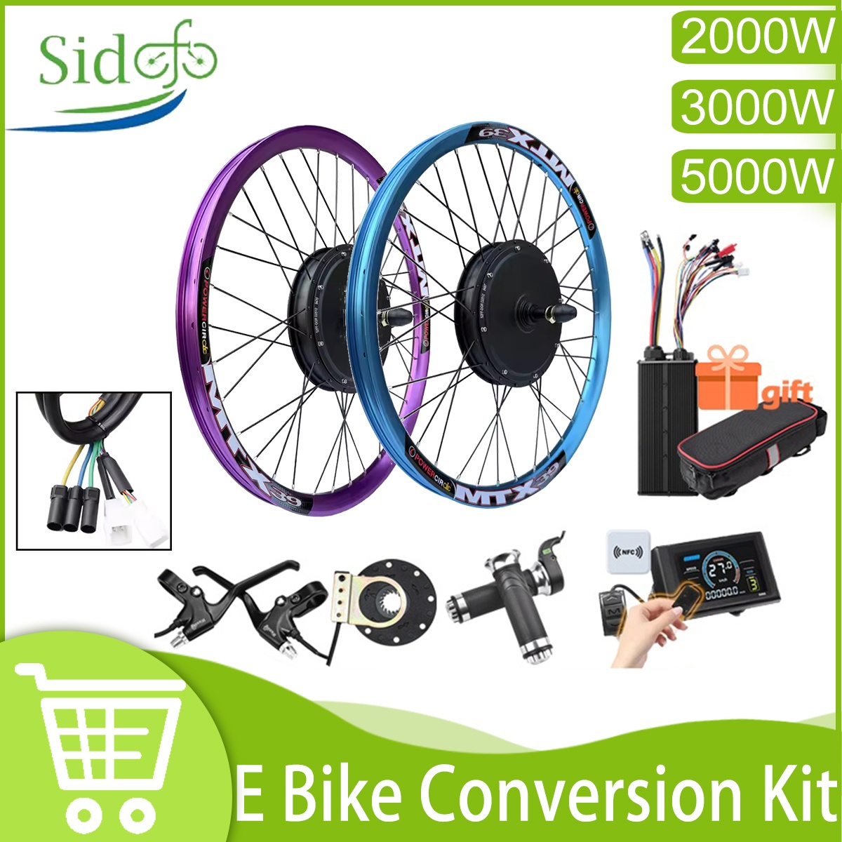 New Upgrade Ebike Conversion K - Ebike Conversion Kit 72V 3000W ulasan dan harga