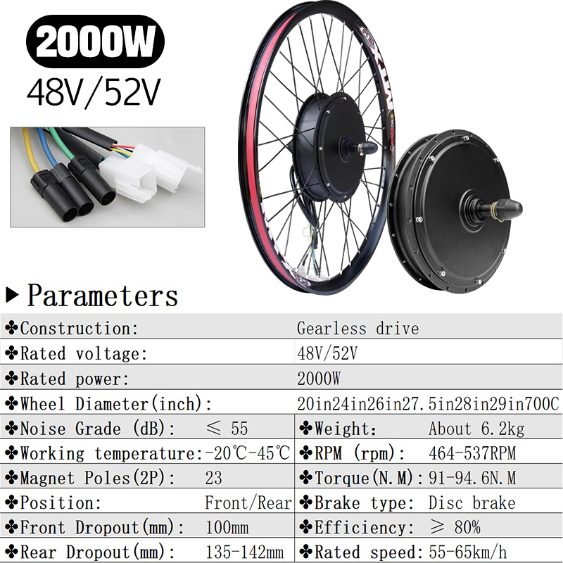 New Upgrade Ebike Conversion K - Ebike Conversion Kit 72V 3000W ulasan dan harga