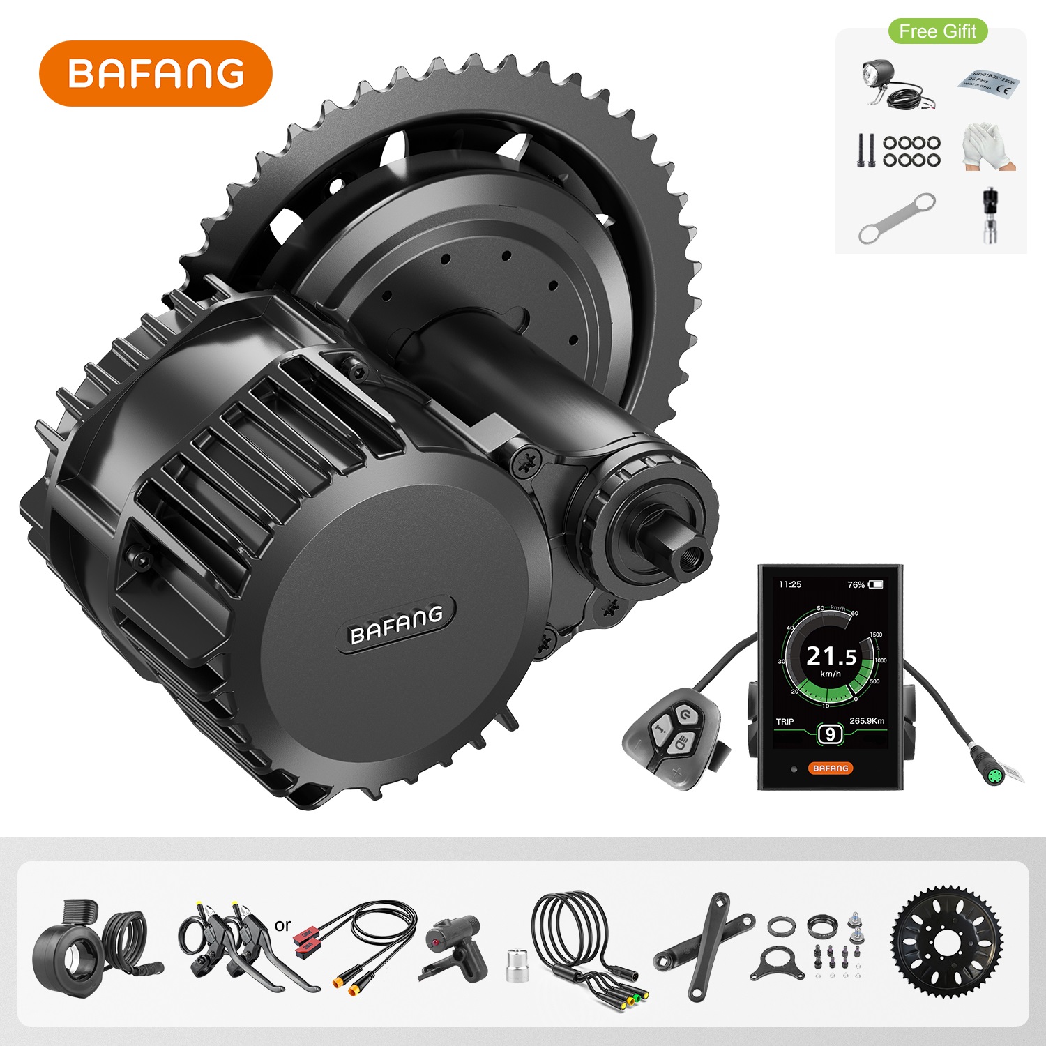 Bafang G320 48V 52V 1000W BBSH - Mid Drive Motor Kit 52V 1000W ulasan dan harga