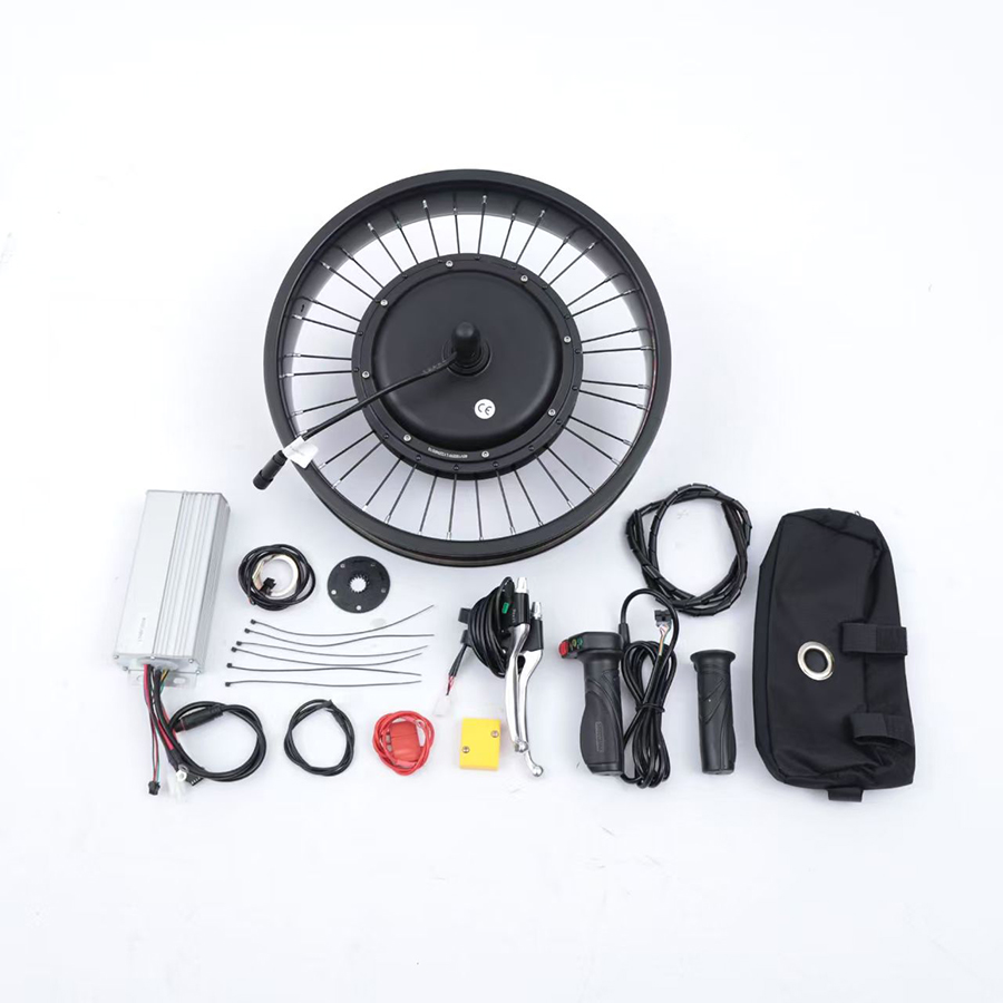 OEM 72V 3000W High Power LCD D - Ebike Conversion Kit 72V 3000W ulasan dan harga