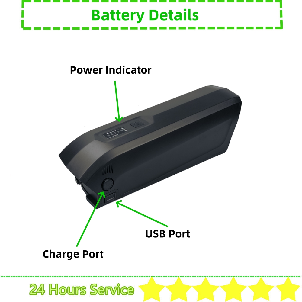 36V Ebike Battery Hailong 2 Si - Ebike Battery 48V 20Ah Hailong ulasan dan harga