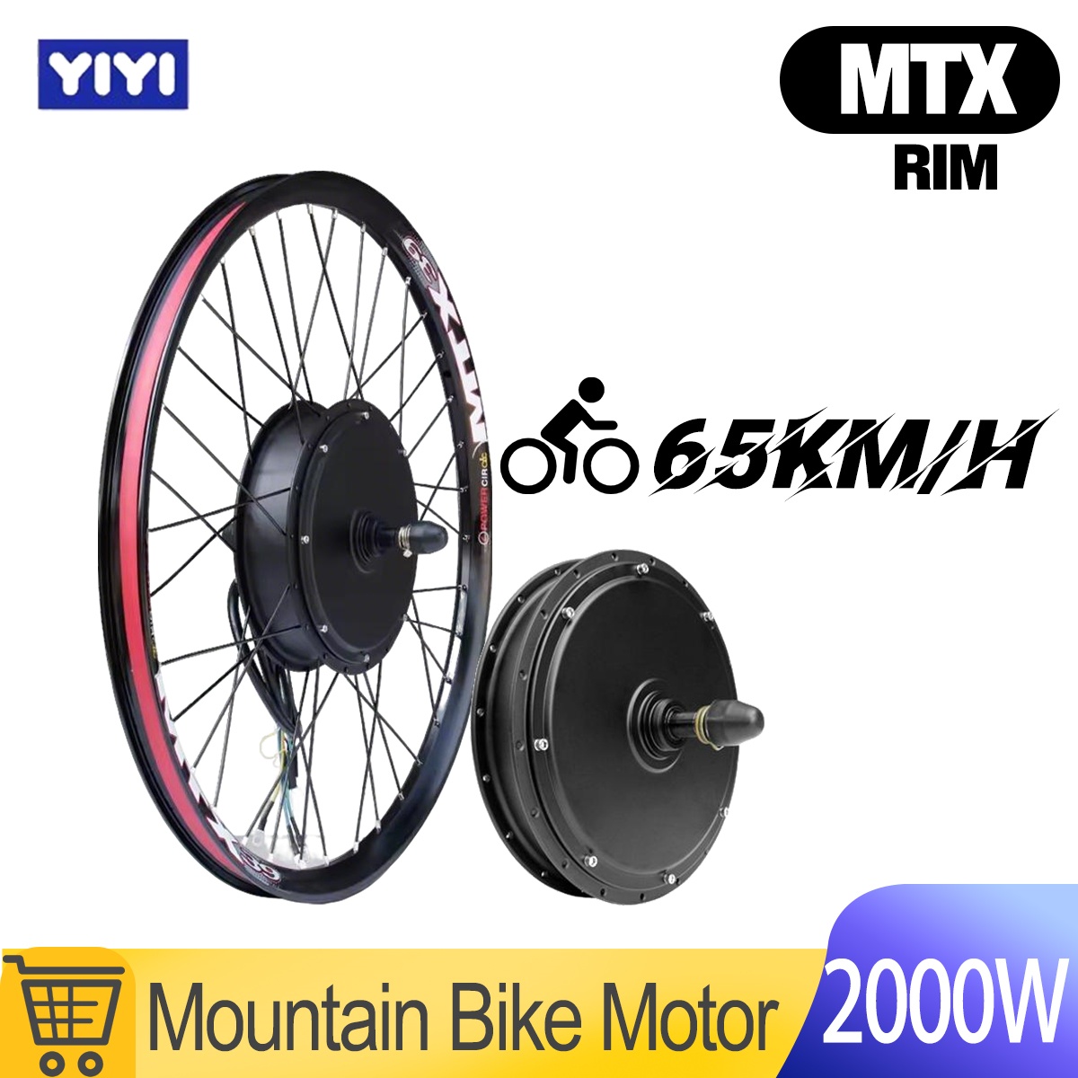 MTX 48V52V 2000W Ebike Motor W - Ebike Conversion Kit 72V 3000W ulasan dan harga