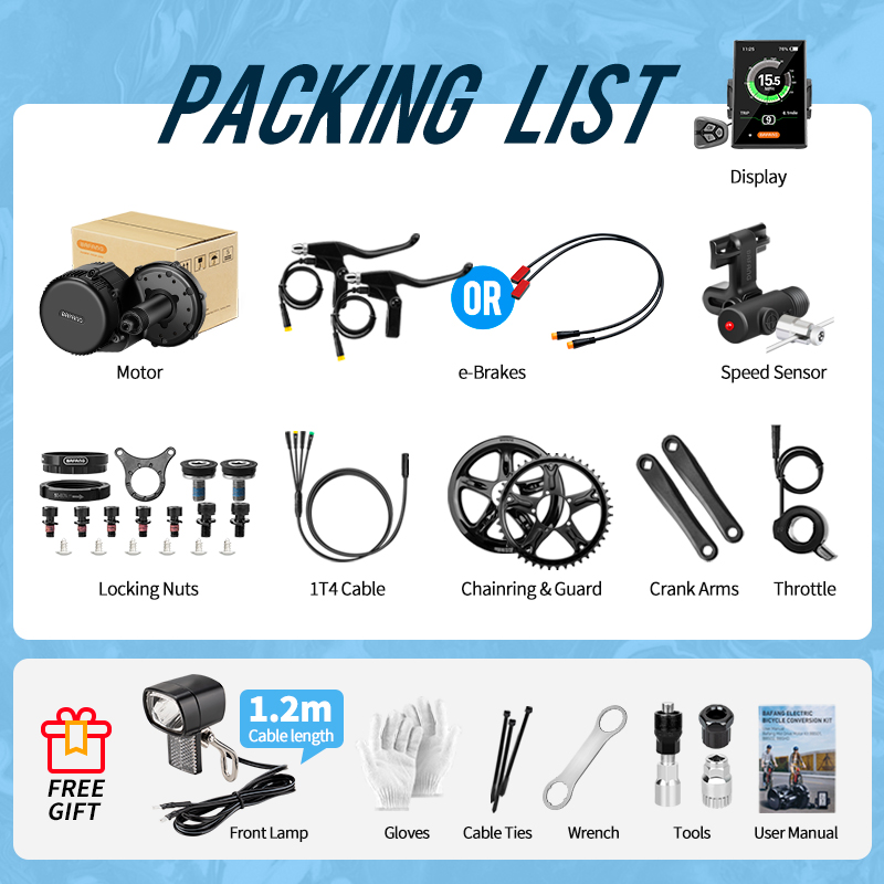 Bafang UART Mid Drive Motor 75 - Bafang Bbs02B 48V 750W Mid Drive Kit ulasan dan harga