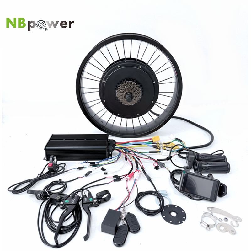 NBpower 170/190mm Dropout 48-7 - Ebike Conversion Kit 72V 3000W ulasan dan harga