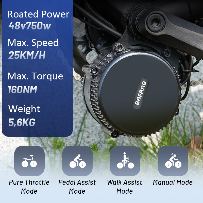 Bafang M325 M215 Mid Drive Mot - Bafang Bbs02B 48V 750W Mid Drive Kit ulasan dan harga