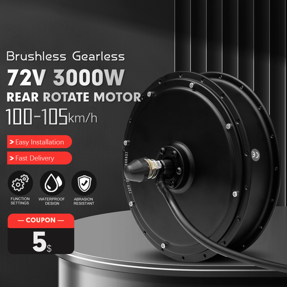Electric Bike Motor 72V 3000W  - Ebike Conversion Kit 72V 3000W ulasan dan harga