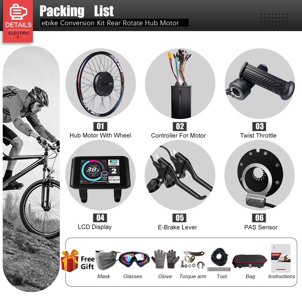 60V 3000W Electric Bike Conver - 72V 5000W Hub Motor Kit ulasan dan harga