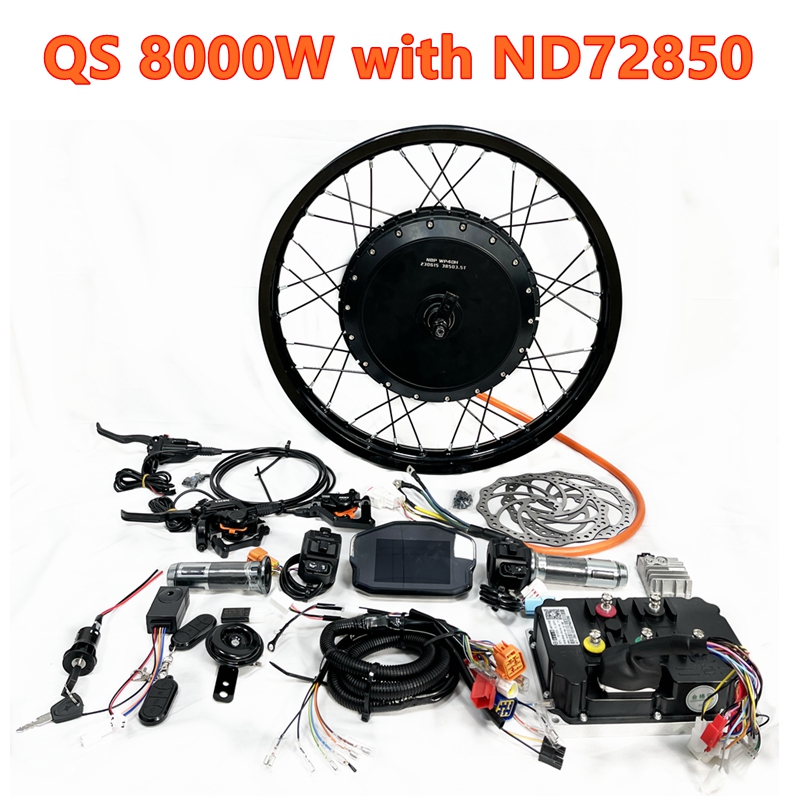 QS273 40H V3 Peak 8000W 150mm  - 72V 5000W Hub Motor Kit ulasan dan harga