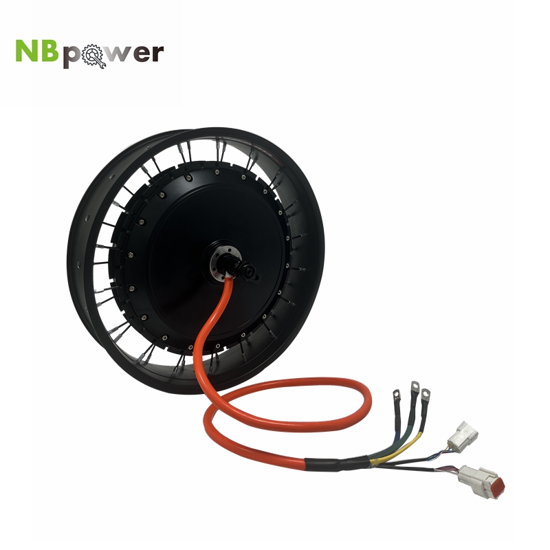 NBpower/QS273 40H 20x4/24x4/26 - 72V 5000W Hub Motor Kit ulasan dan harga